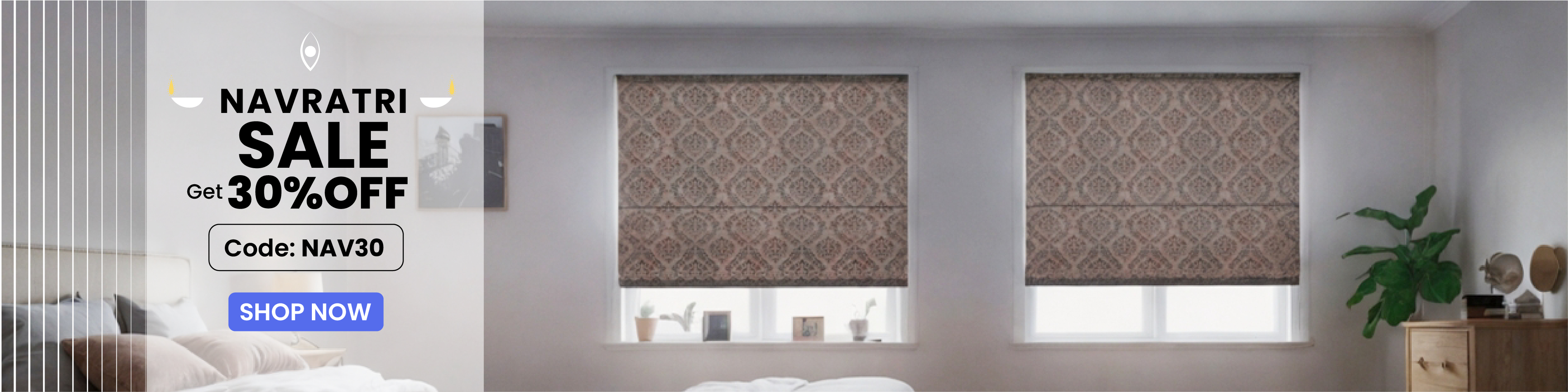 Blackout Roman Blinds