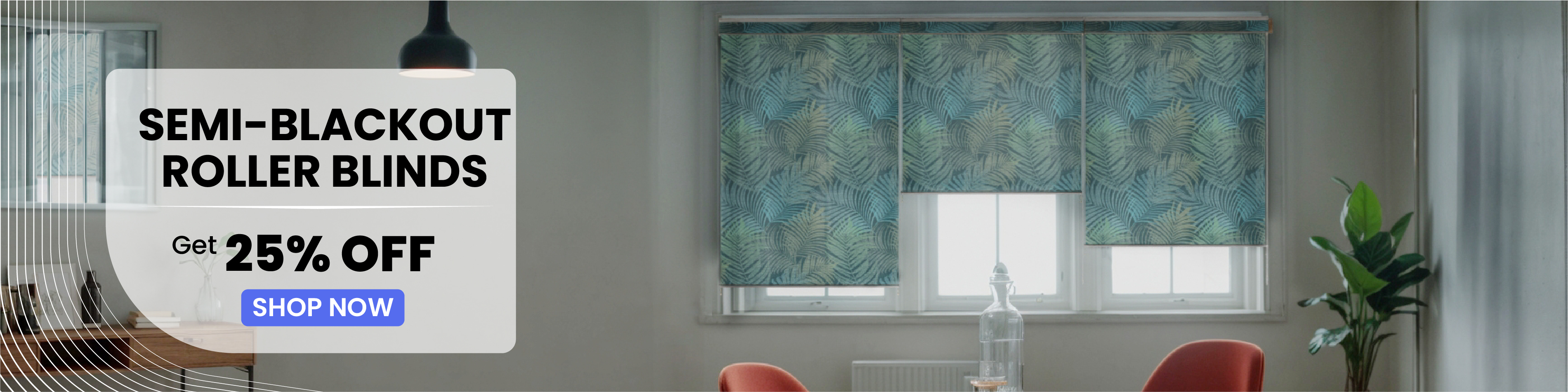 Semi-Blackout Roller Blinds