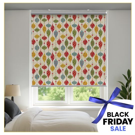 Blackout Printed Indoor Roller Blind (Form Coated Polyester)