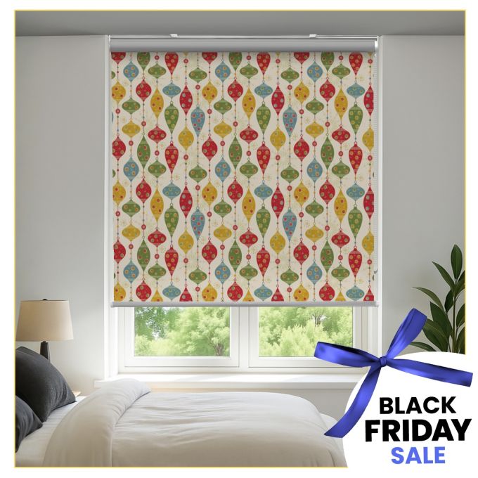 Blackout Printed Indoor Roller Blind (Form Coated Polyester)