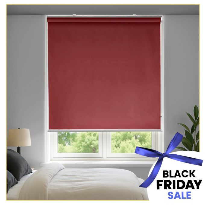 Blackout Solid Indoor Roller Blind (Polyester)