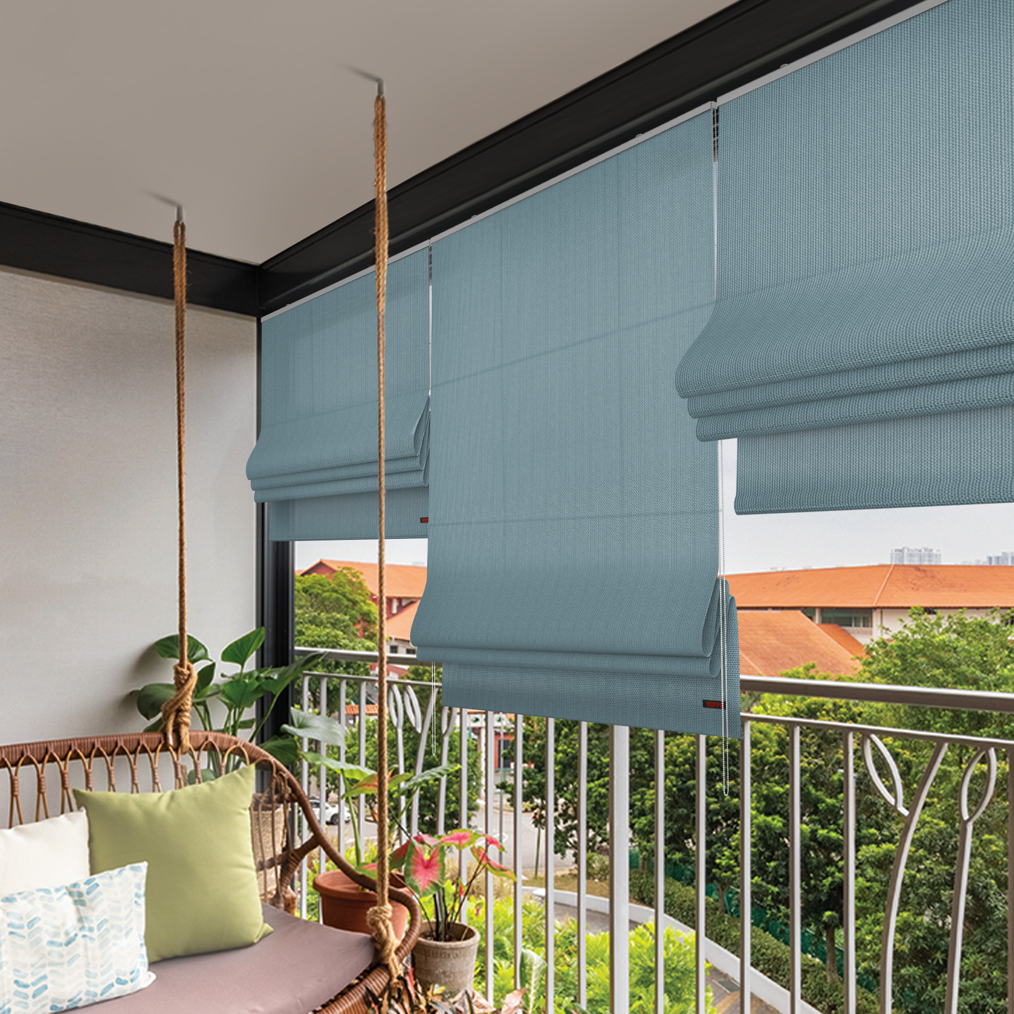 Trendy Roman and Roller Blinds 